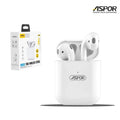 ASPOR A616 AirPods HIFI Sound Bluetooth 5.0 with Wireless Charging | Price in Pakistan | Techcooked.pk