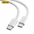 Aspor A108L 100W Type-C to Type-C Super Fast Charging Cable 2M | Price in Pakistan | Techcooked.pk