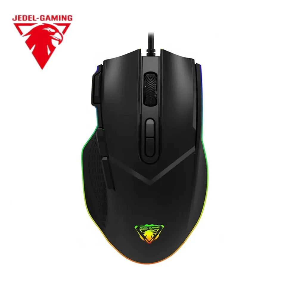 JEDEL GM800 8D Wired RGB Gaming Mouse – High Precision & Smooth Control – Best Price in Pakistan | Techcooked.pk Jedel