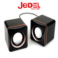 JEDEL CK4 USB Powered Wired Speaker 3.5mm 2 x 3W – Best Price in Pakistan | Techcooked.pk