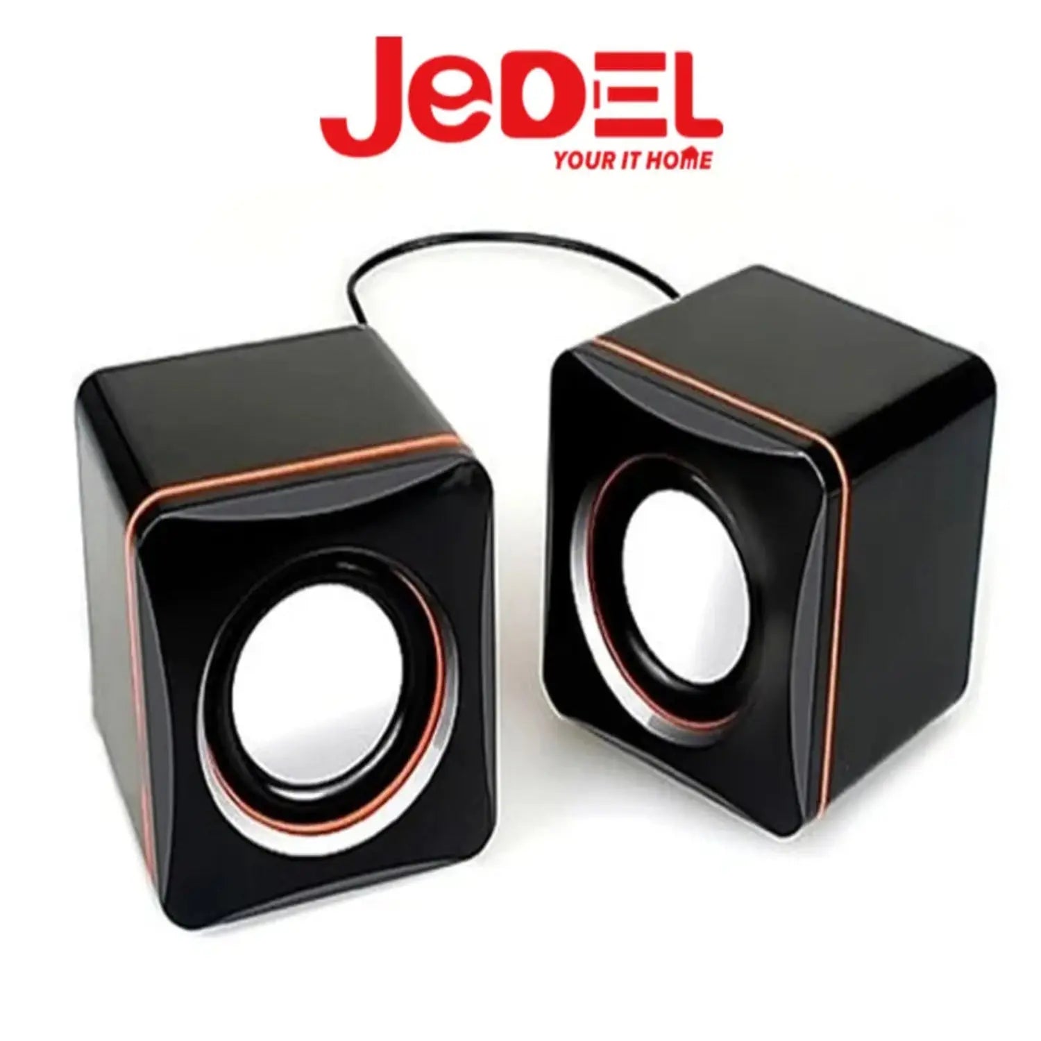 JEDEL CK4 USB Powered Wired Speaker 3.5mm 2 x 3W – Best Price in Pakistan | Techcooked.pk