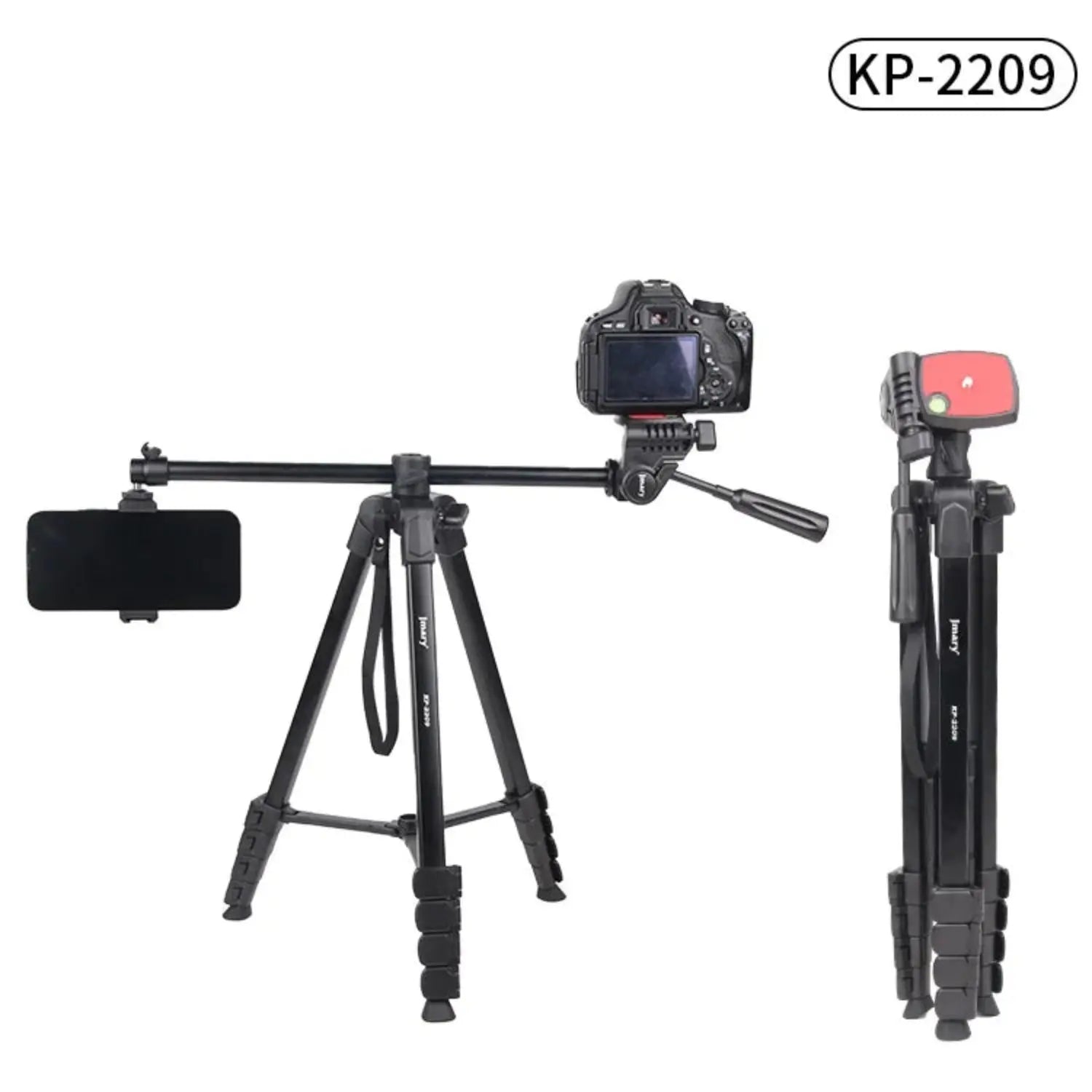 JMARY KP-2209 1.7M Horizontal Axis Tripod with Extendable Arm – Best Price in Pakistan | Techcooked.pk