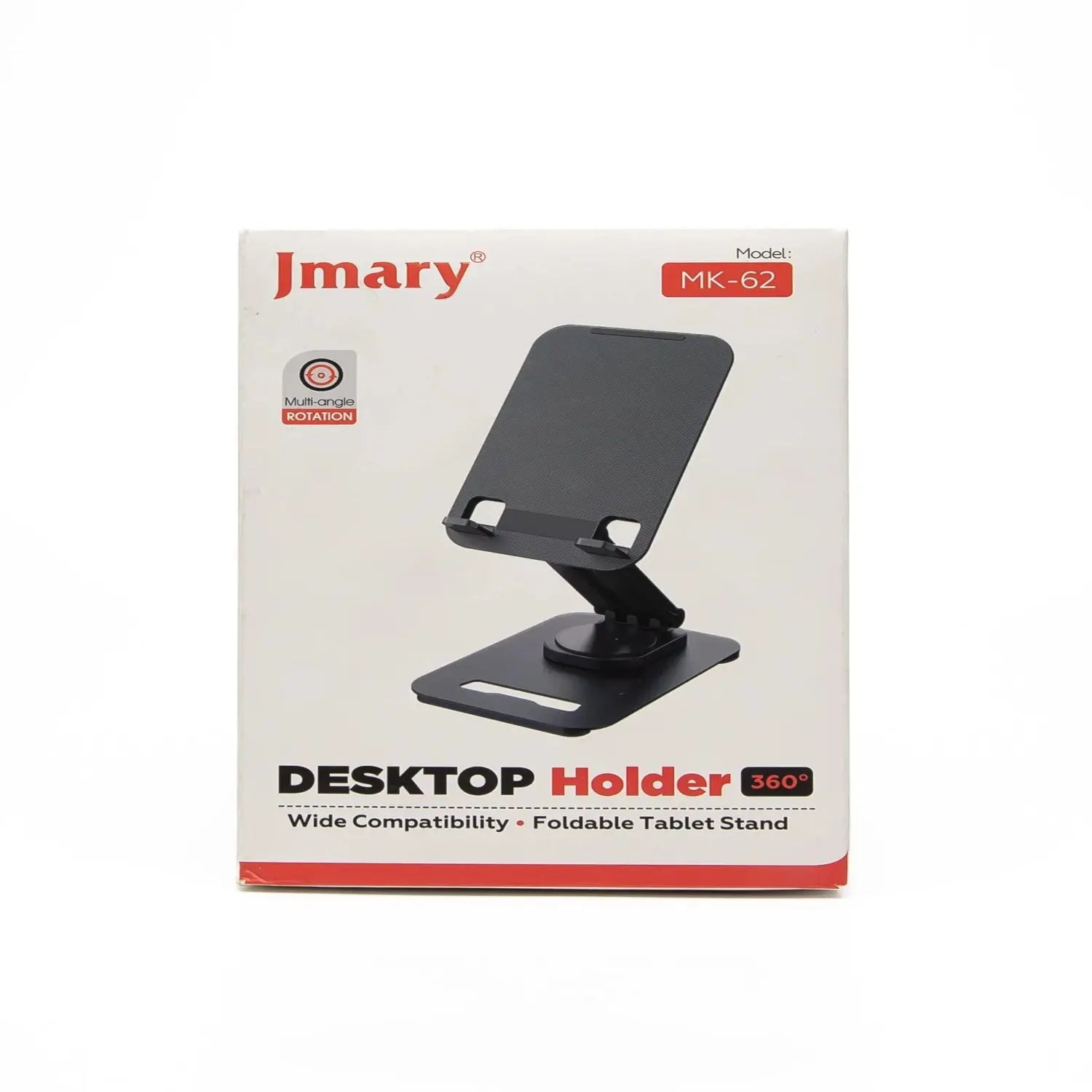 JMARY MK-62 360° Rotation Foldable Desktop Mobile Holder – Wide Compatibility – Best Price in Pakistan | Techcooked.pk