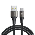 Joyroom S-A25 Light-Speed Series 3A Fast Charging Data Cable (USB-A to Type-C) 1.2M Black – Price in Pakistan | Techcooked.pk