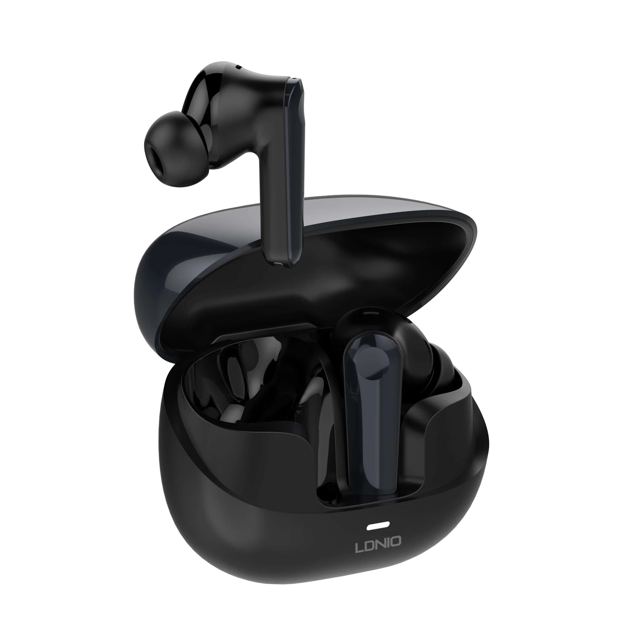 Ldnio T06 Wireless Stereo BT Earbud In-Ear Earphone Black | Best Price in Pakistan | Techcooked.pk