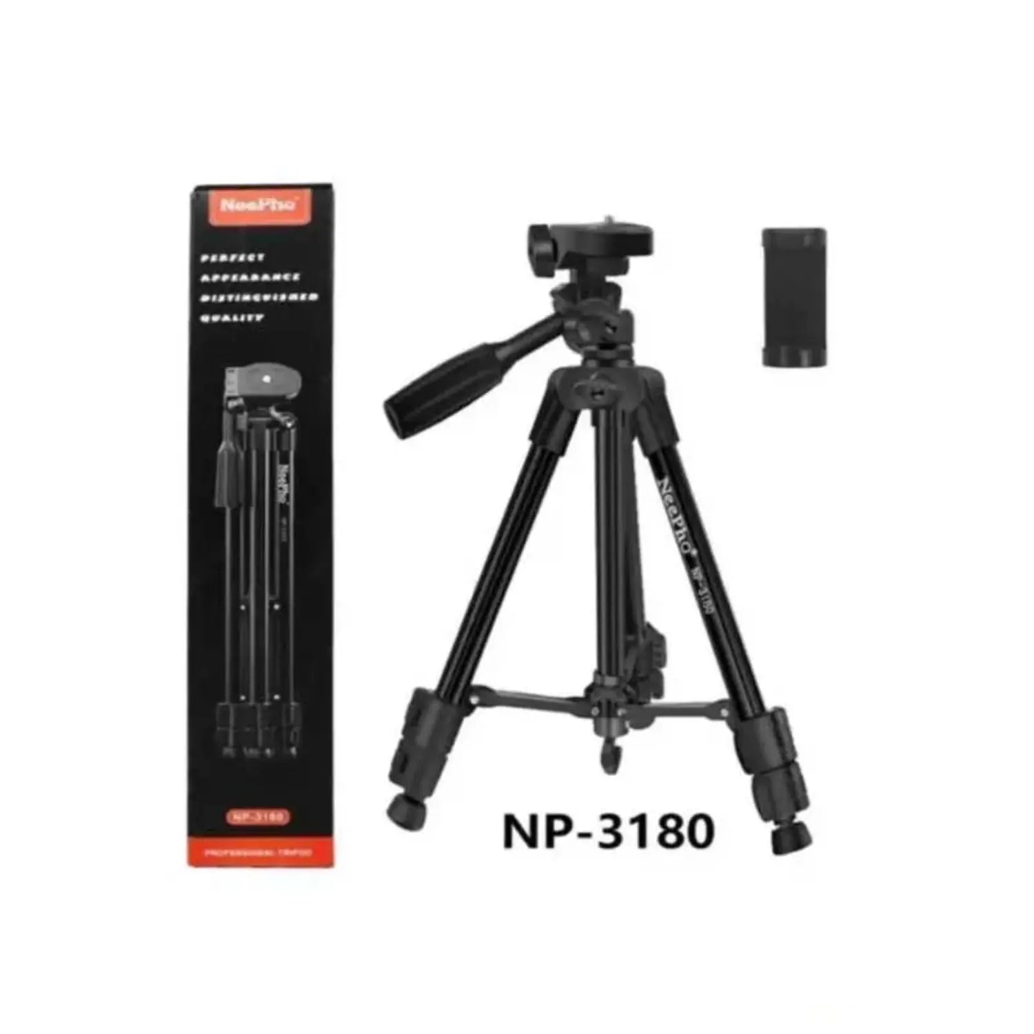 NeePho NP-3180 Professional DSLR &amp; Mobile Tripod Stand Price in Pakistan | Techcooked.pk