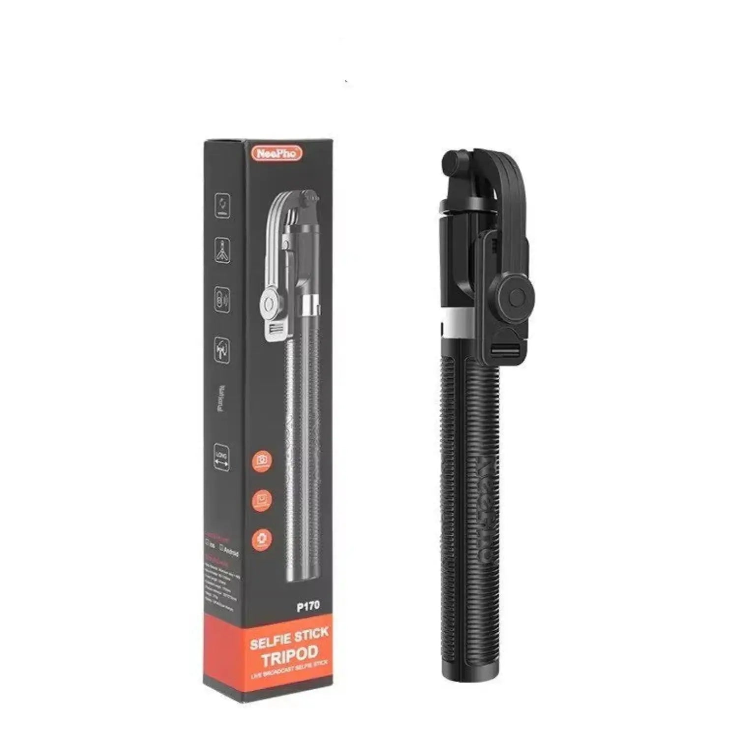 NeePho P170 Selfie Stick Tripod Live Broadcast with Remote Price in Pakistan | Techcooked.pk