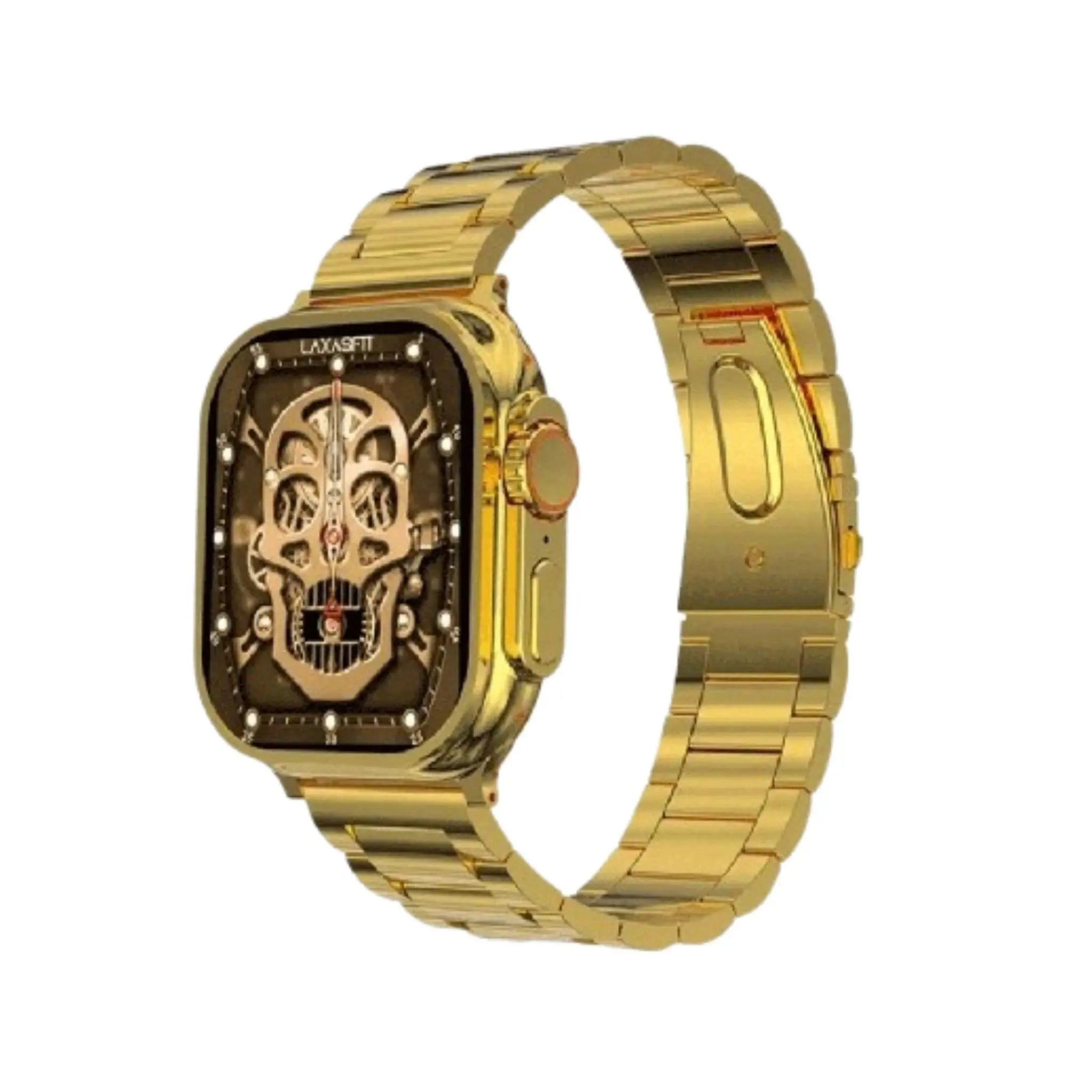 New G9 Ultra Pro Gold Color Edition Series 9 Smart Watch with Qdfit | Techcooked.pk