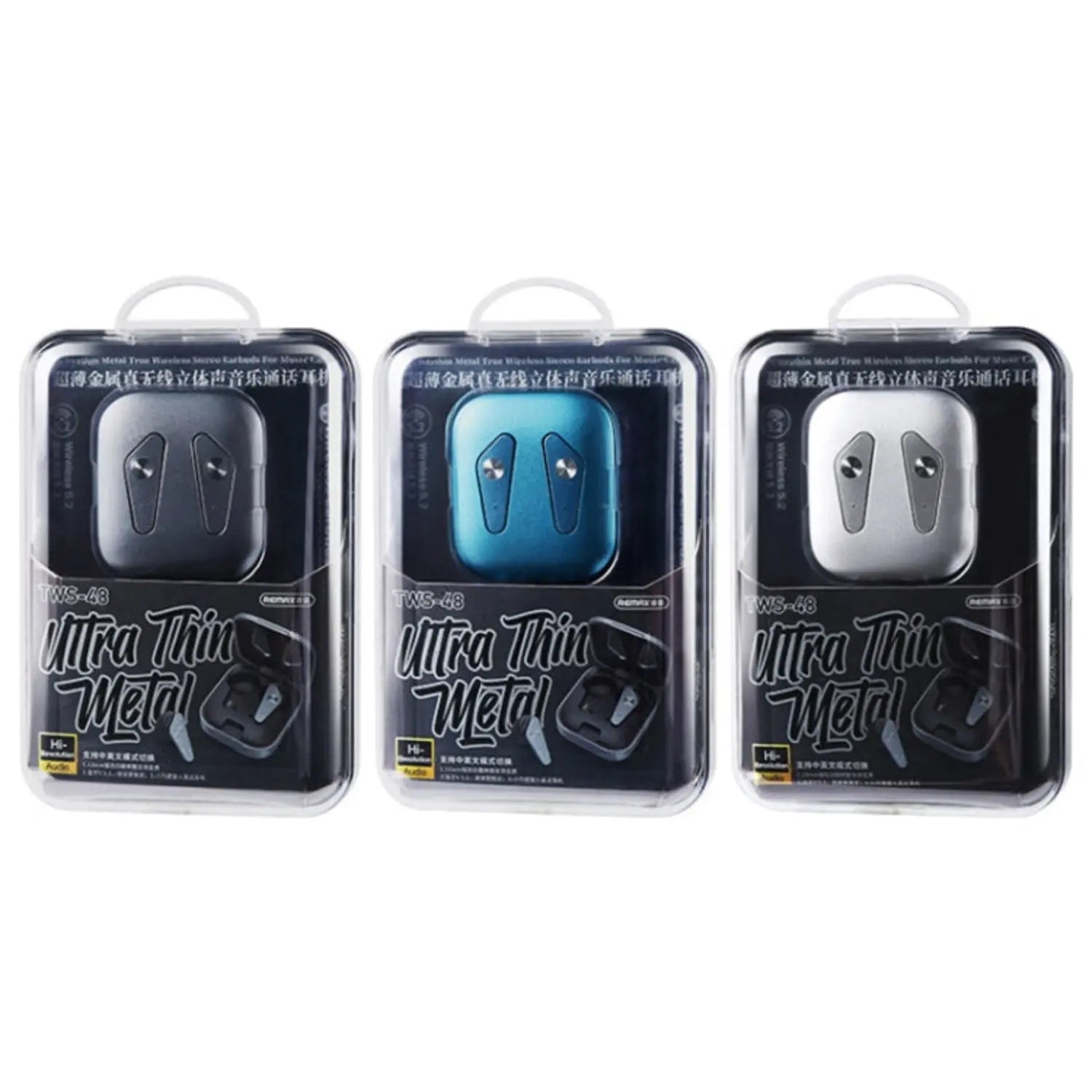 REMAX TWS-48 Ruiliang Ultra-Thin Metal True Wireless Stereo Music Headset – Price in Pakistan | Techcooked.pk