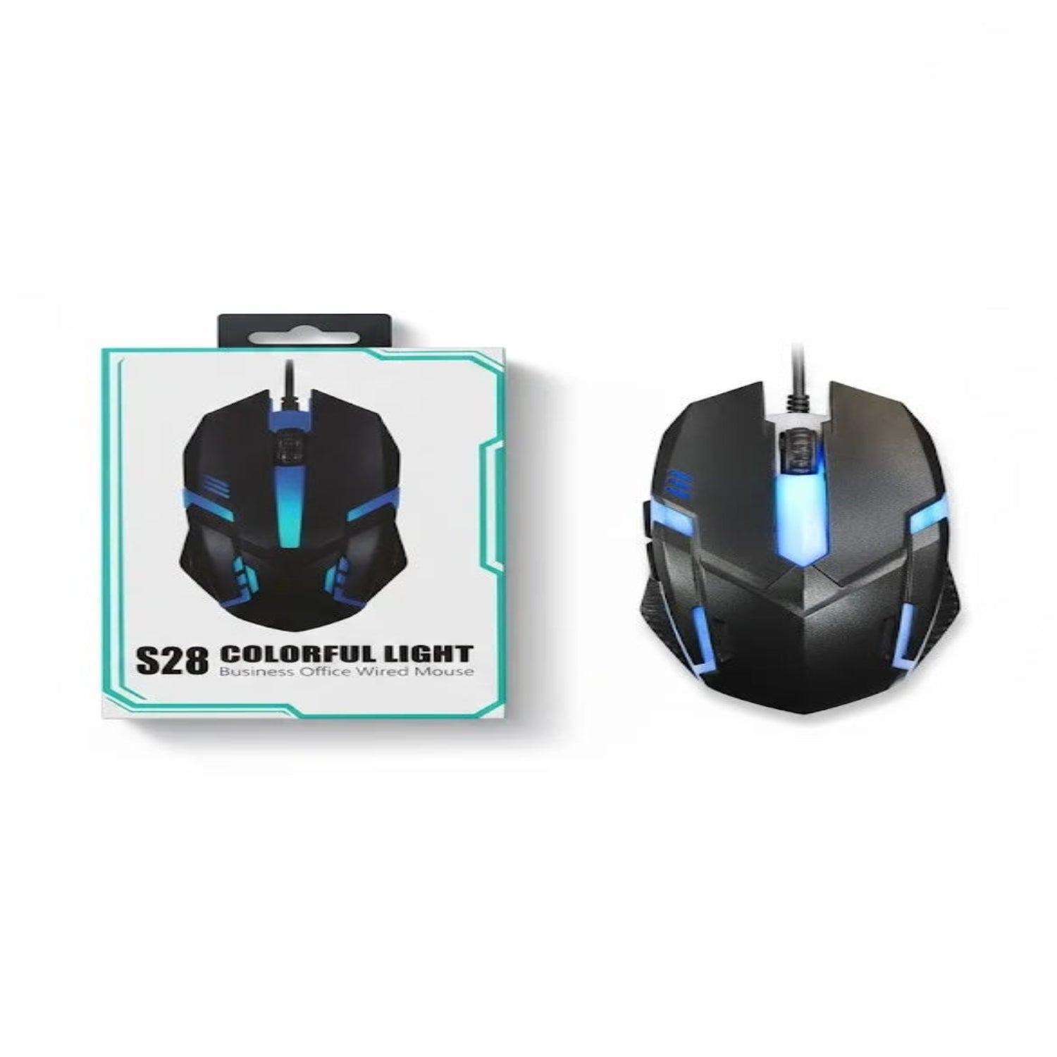 S28 RGB Gaming Wired Mouse Precision Control with Dynamic Lighting — Best Price in Pakistan  Techcooked.pk