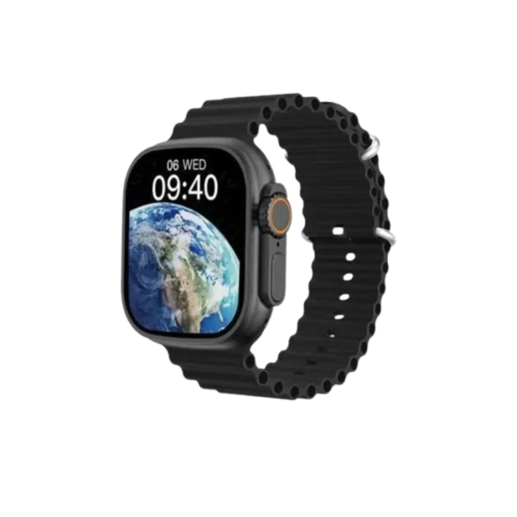 S9 Ultra 49MM (3 Straps) Smart Watch Series 9 – Metal Milanese Strap, Bluetooth Voice Call, 2.2” Black | Techcooked.pk