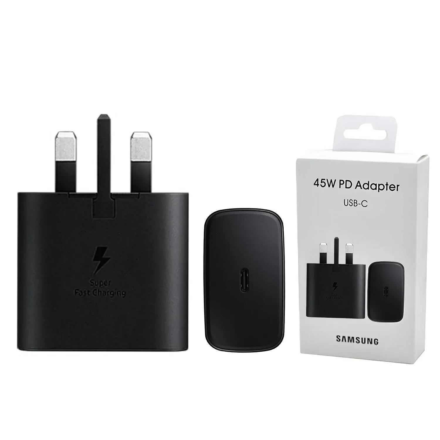 Samsung 45W UK Pin PD Super Fast Charger Price in Pakistan | Techcooked.pk