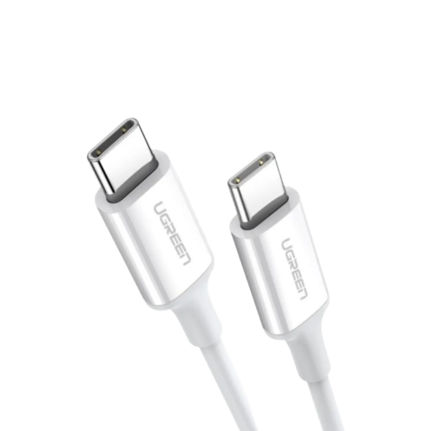UGREEN L303 USB-C to USB-C 60W PD Cable White 45642 | Best Price in Pakistan | Techcooked.pk