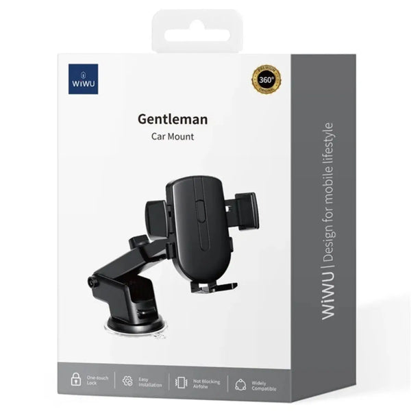 WIWU Wi-CH054 Gentleman Series Car Holder for 4–7.2inch Phones – Best Price in Pakistan | Techcooked.pk