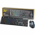 ZU 017 RGB Backlight Keyboard and Mouse Set – Price in Pakistan | Techcooked.pk