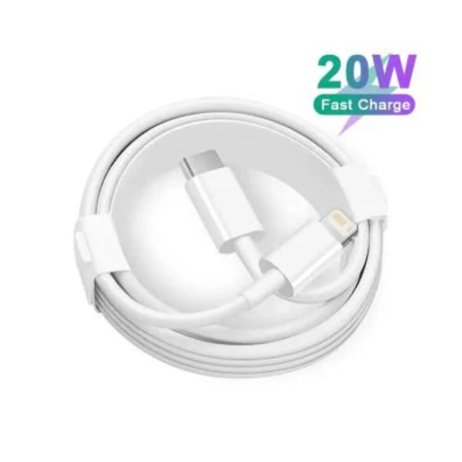 iPhone PD Cable 20W AAAA Quality Lightning to Type-C Price in Pakistan | Techcooked.pk
